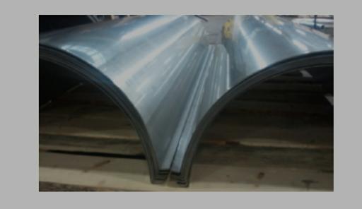 عکس خم و برش پیرهادی (خدمات ورق آهن)