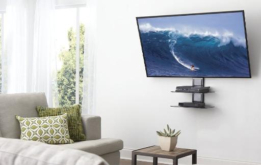 عکس محافظ صفحه و پایه دیواری تلویزیون