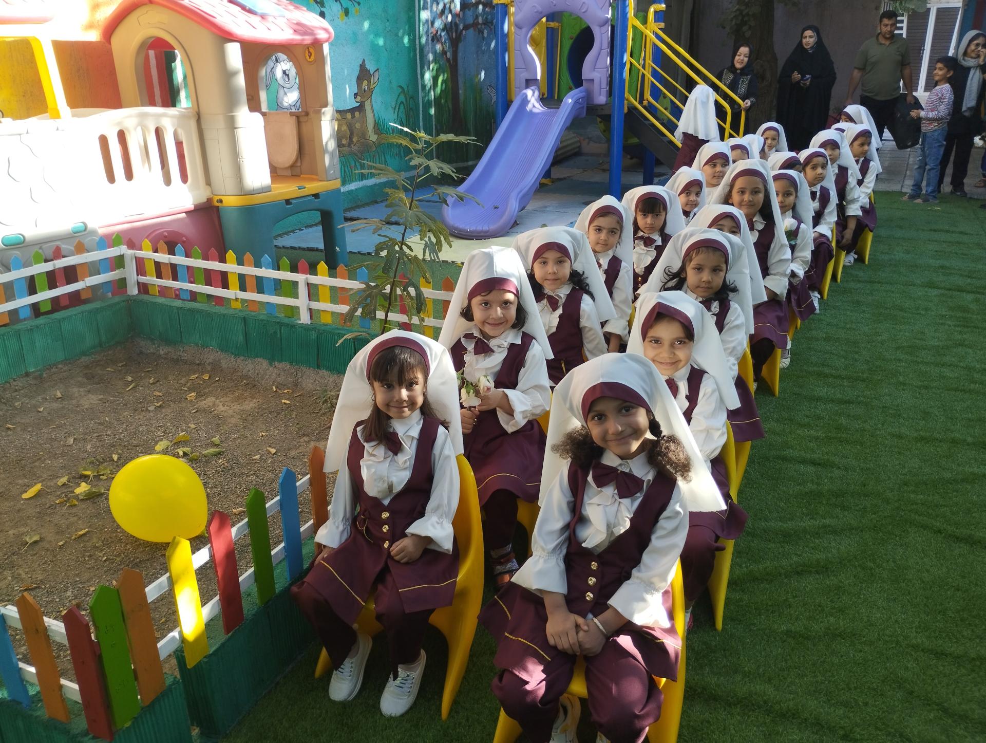 عکس پیش دبستانی نمونه تبارک