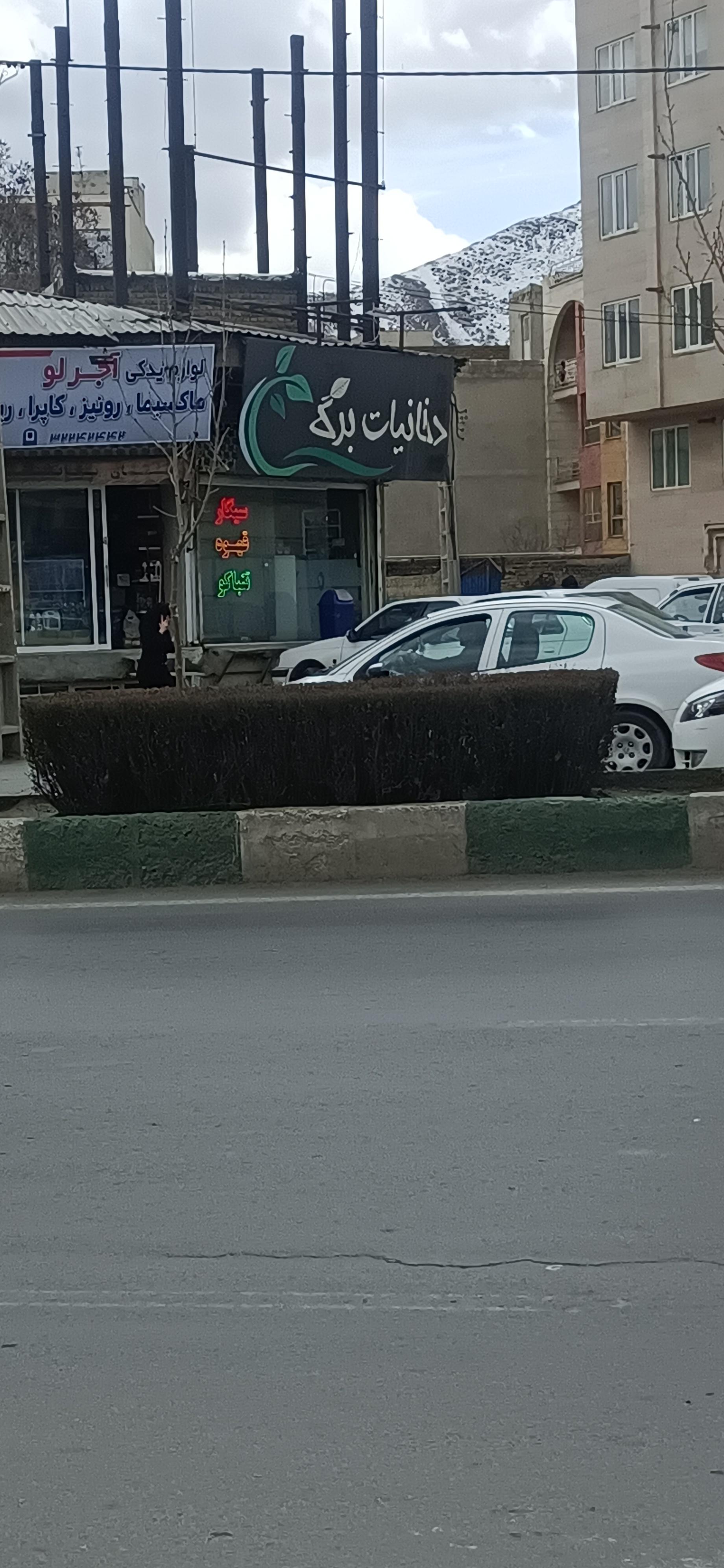 عکس فروشگاه دخانیات برگ