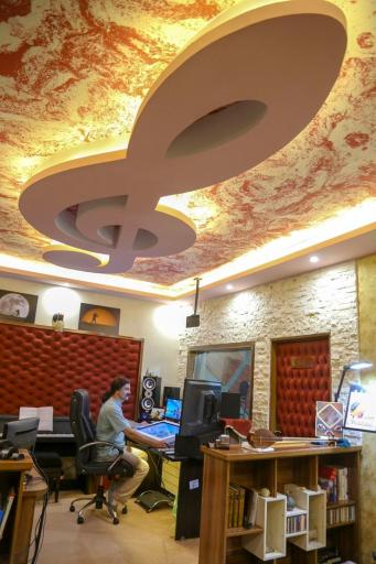 عکس استودیو صدابرداری بتهوون