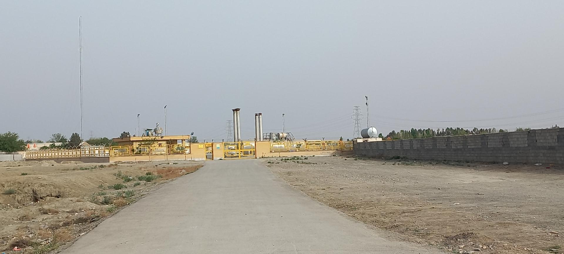 عکس ایستگاه فشار قوی گاز 