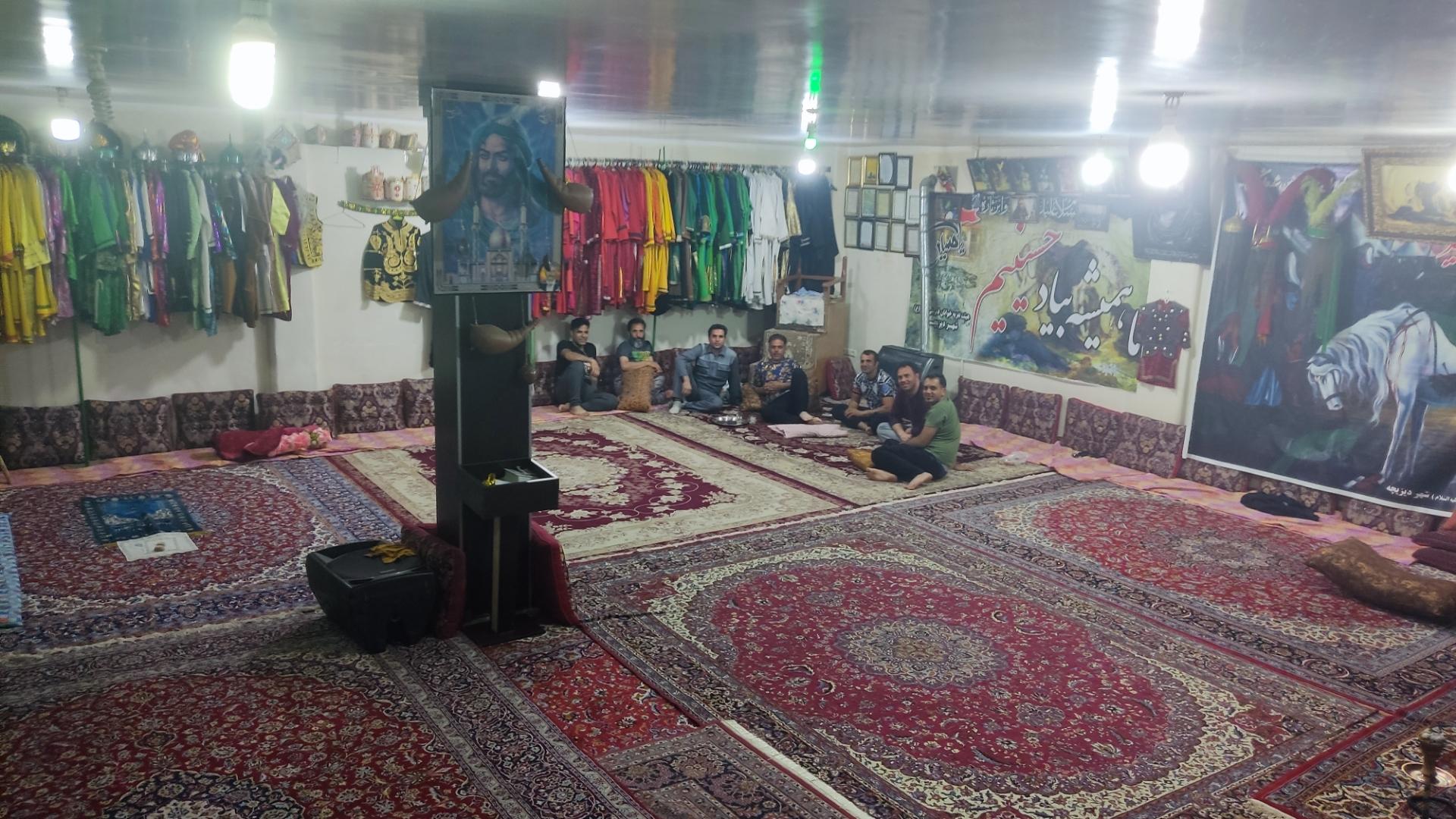 عکس خیمه سرای آقا ابوالفضل العباس(ع)