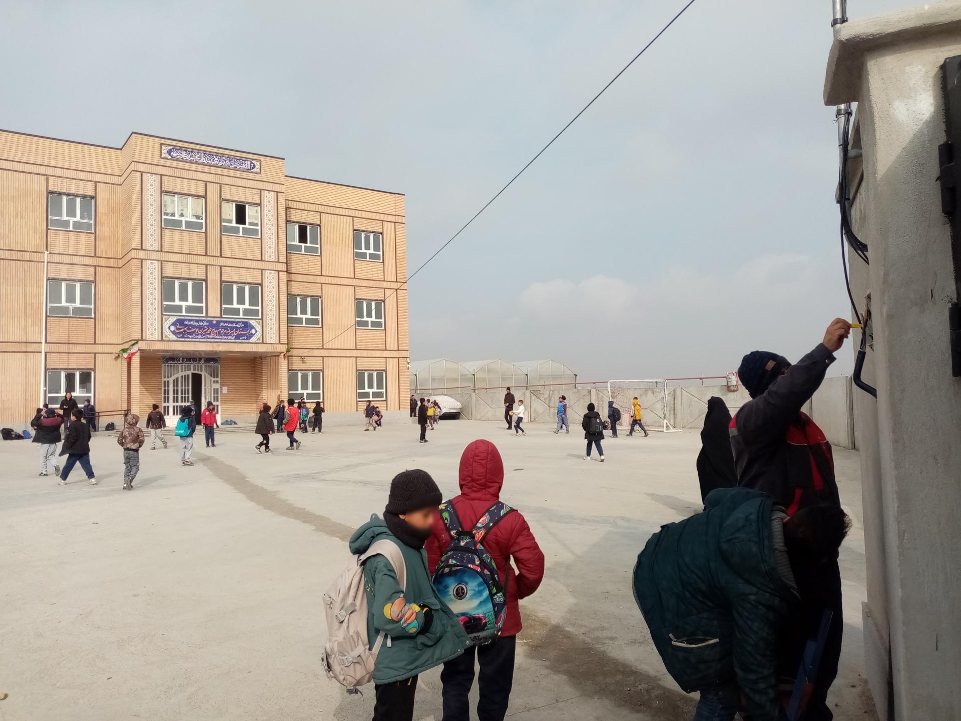 عکس مدرسه شیرین بهبهانی