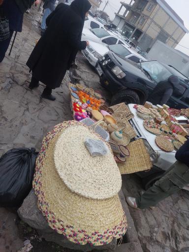 عکس بازارچه محلی ملاط