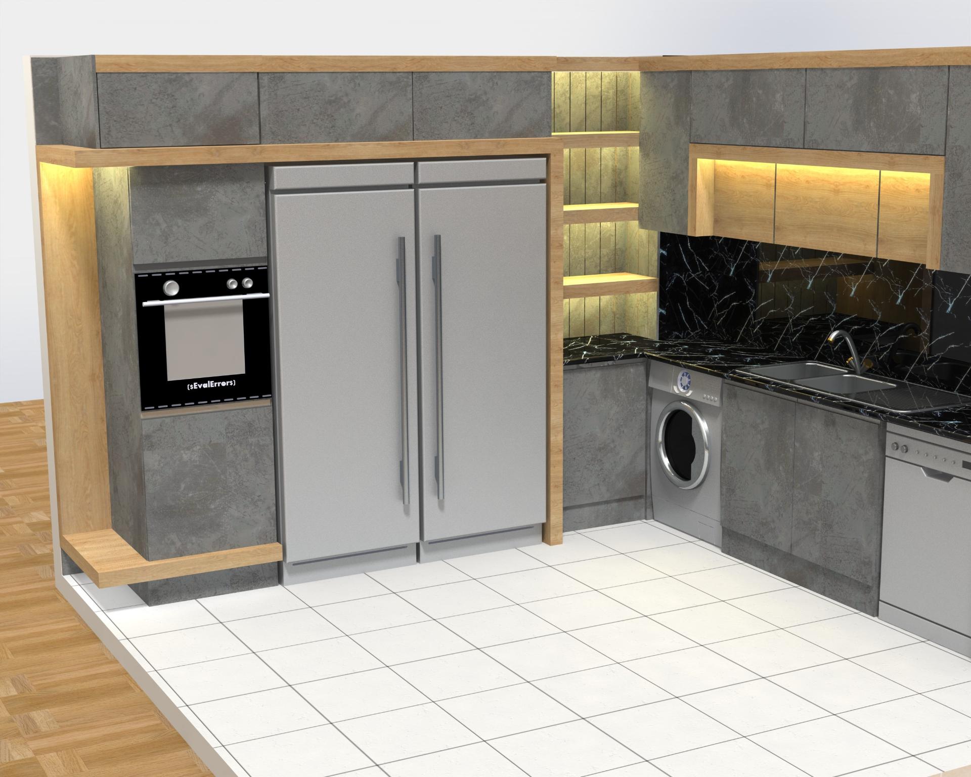 عکس طراحی کابینت فوری 