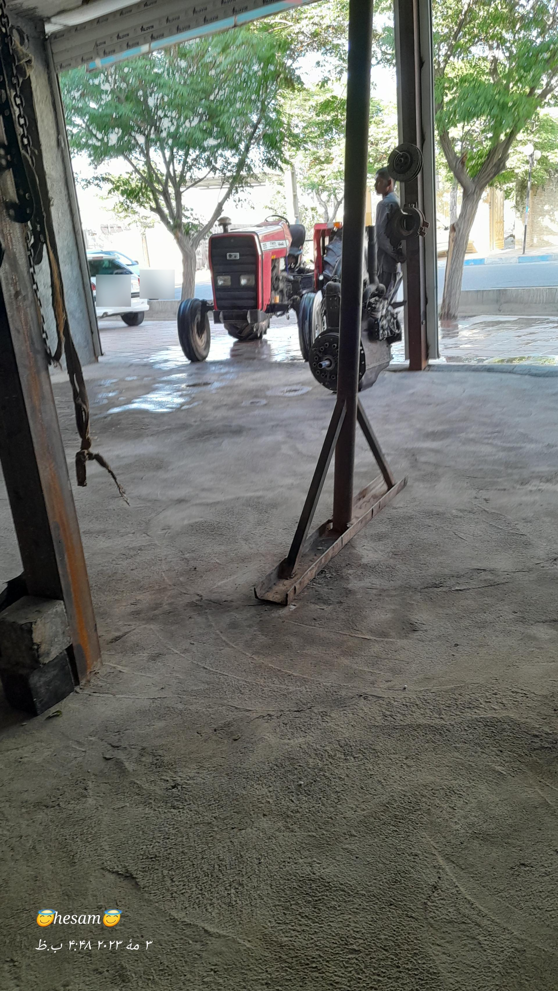 عکس تعمیرگاه تراکتور رضایی صداقت