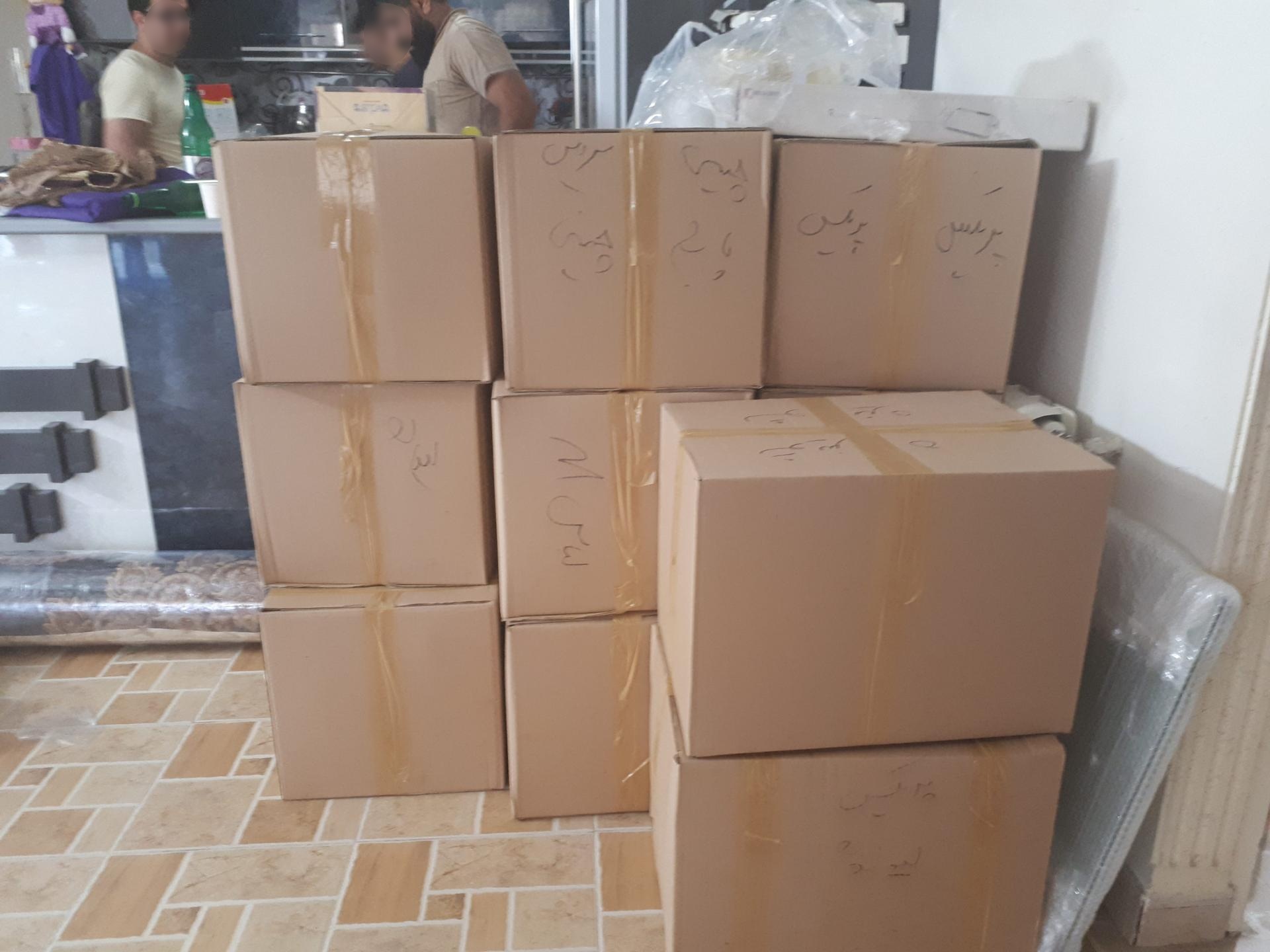 عکس باربری لوازم منزل گیشا