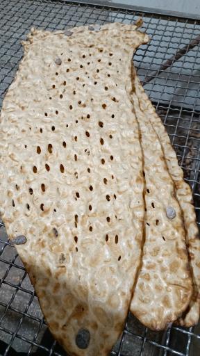 عکس نانوایی سنگک