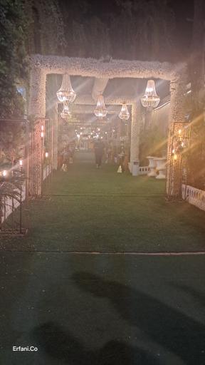 عکس تالار پذیرایی باغ کاظمی