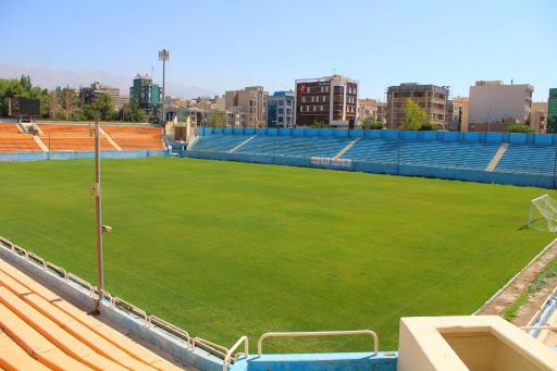 عکس استادیوم فوتبال راه‌آهن