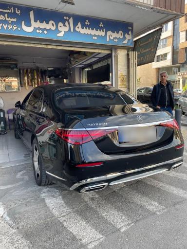 عکس ترمیم شیشه اتومبیل سپاهان