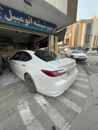 عکس ترمیم شیشه اتومبیل سپاهان