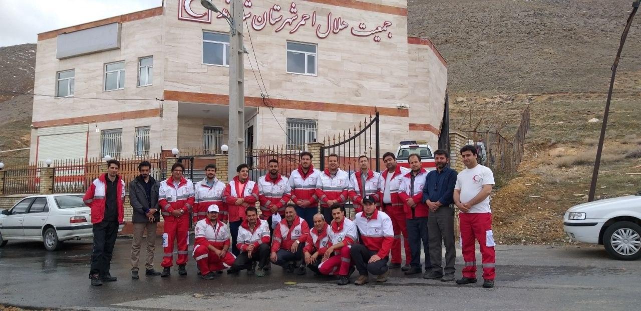 عکس جمعیت هلال احمر شهرستان شازند