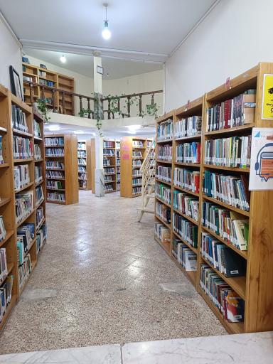 عکس کتابخانه آیت الله اقا نجفی قوچانی