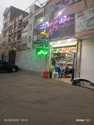 عکس برق خودرو وحید