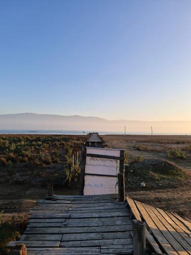 عکس اسکله‌ تفریحی بندر ترکمن