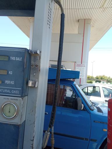 عکس پمپ گاز CNG