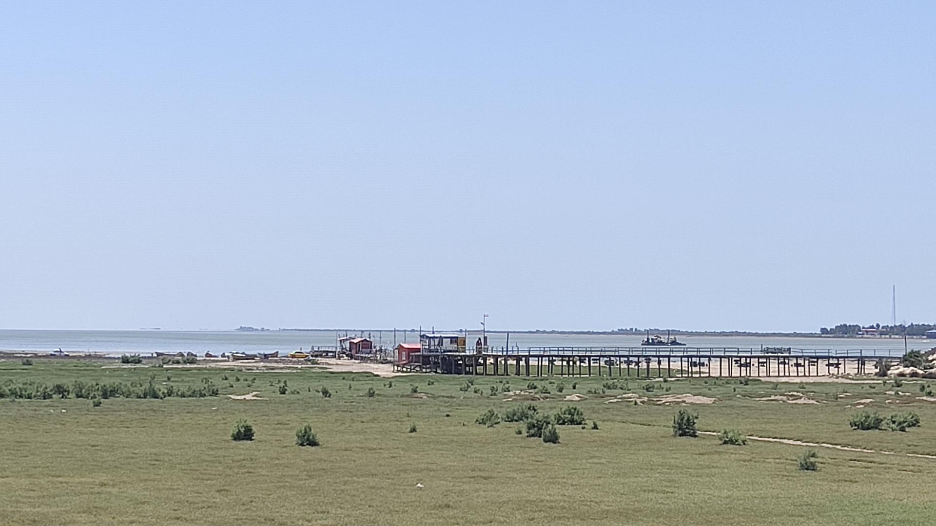 عکس اسکله‌ تفریحی بندر ترکمن