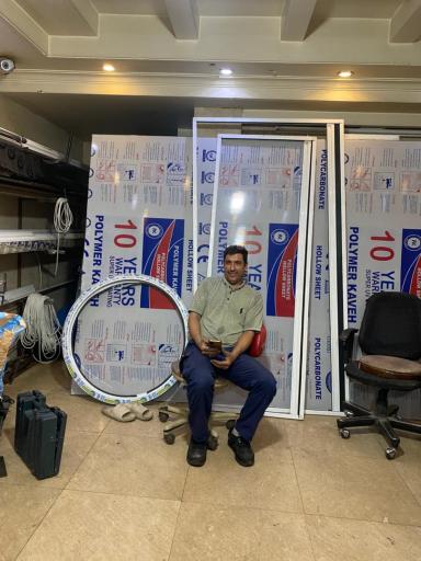 عکس درب و پنجره آلومنیوم توری