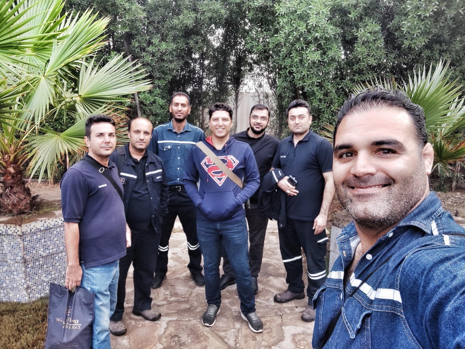 عکس فولاد اکسین بخش اسلب یارد