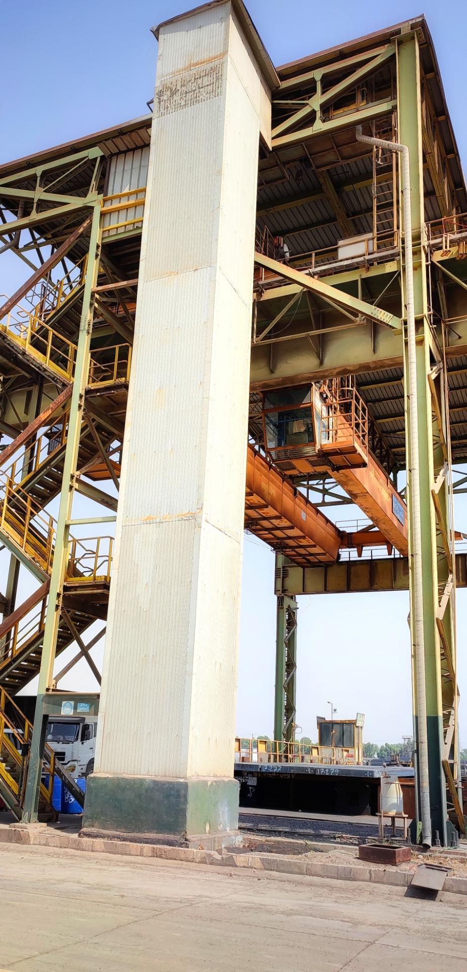 عکس فولاد اکسین بخش اسلب یارد