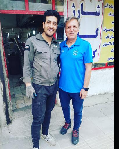 عکس باطریسازی رضا همدانی