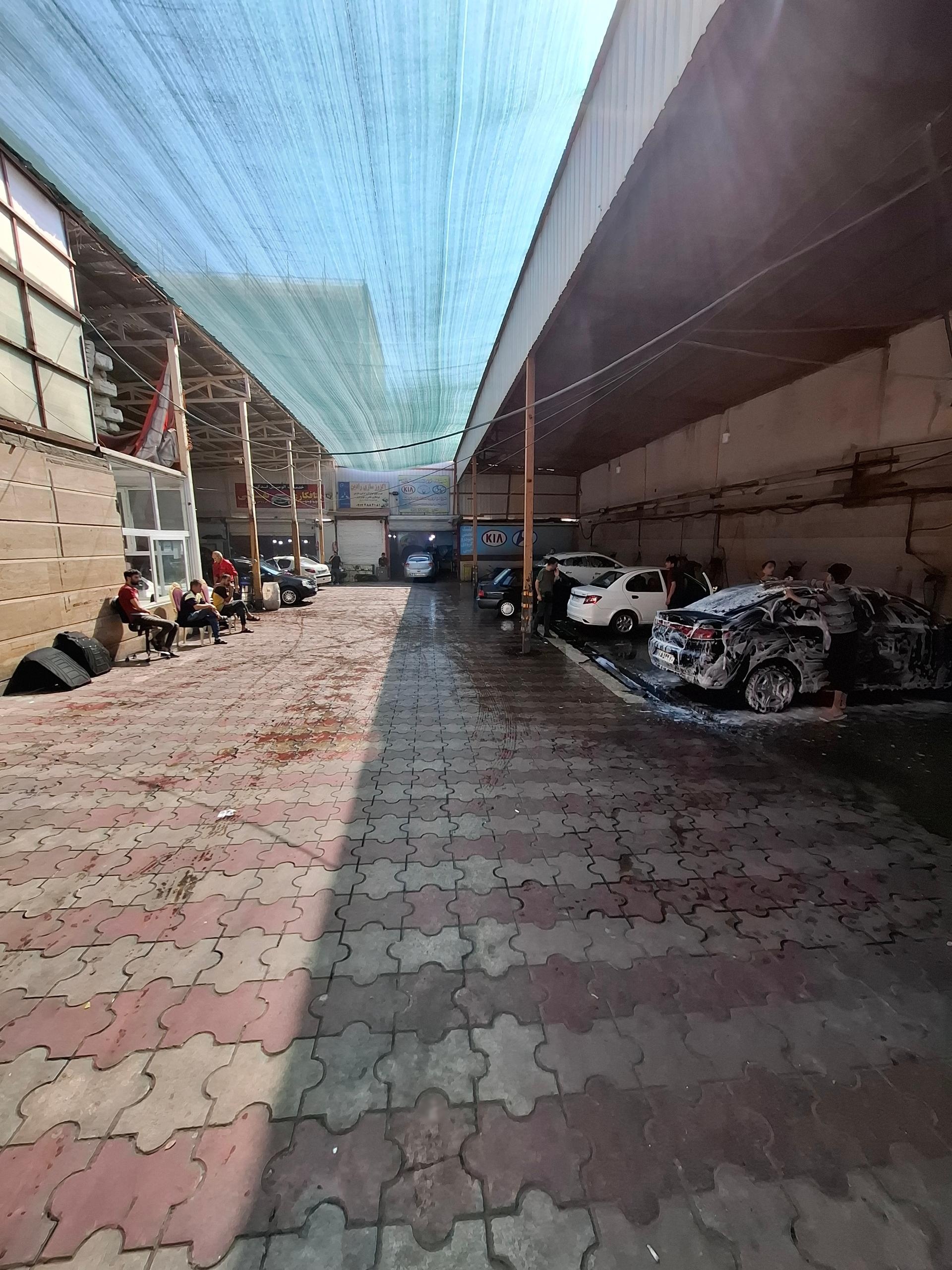 عکس کارواش خورشید