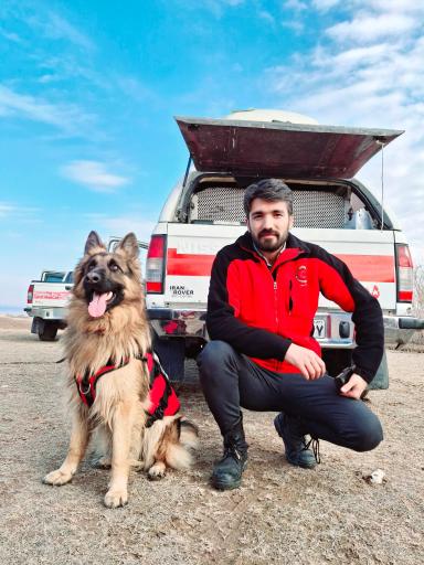 عکس جمعیت هلال احمر شهرستان پلدشت