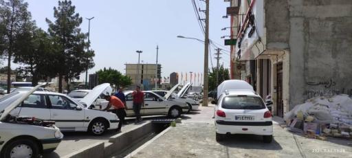 عکس برق و انژکتور سجاد الماسی