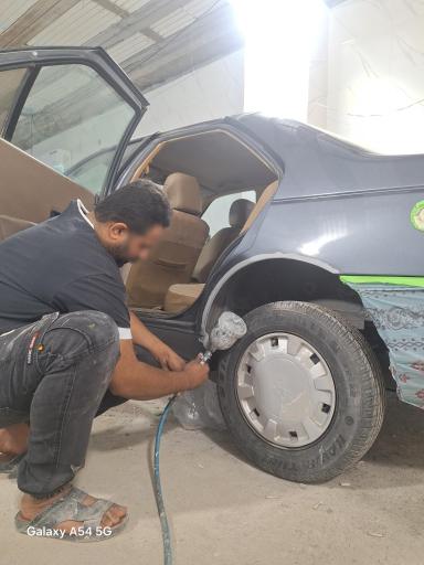 عکس صافکاری و رنگ آمیزی برادران دریس