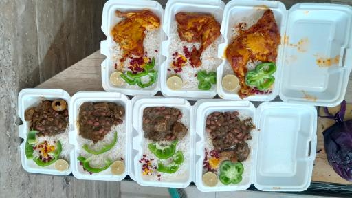 عکس غذای بیرون بر آذربایجان