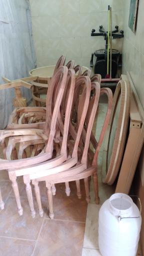 عکس رنگکاری و پلی استر چوب سهیل