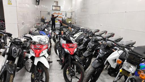 عکس فروشگاه موتورسیکلت ذبیحی