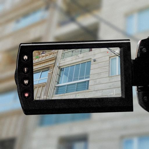 عکس شیشه بالکنی زرین جام