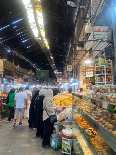 عکس بازار قزوین
