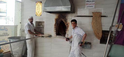 عکس نان سنگک طهران