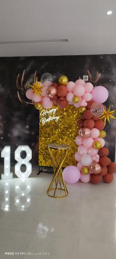 عکس بادکنک ارایی و تم تولد السا