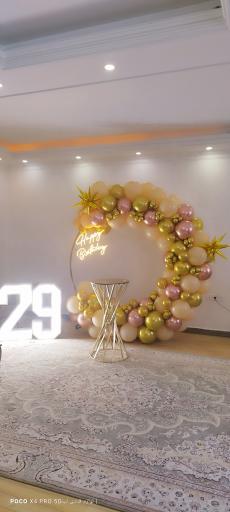 عکس بادکنک ارایی و تم تولد السا