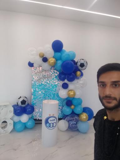 عکس بادکنک ارایی و تم تولد السا