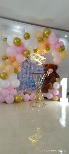 عکس بادکنک ارایی و تم تولد السا