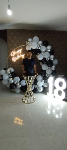 عکس بادکنک ارایی و تم تولد السا