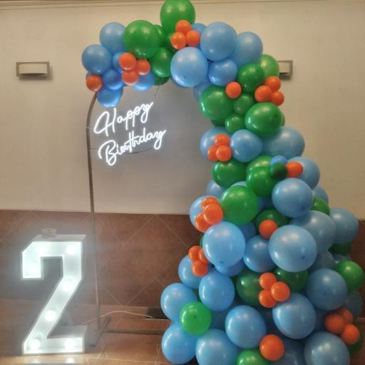 عکس بادکنک ارایی و تم تولد السا