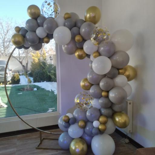 عکس بادکنک ارایی و تم تولد السا