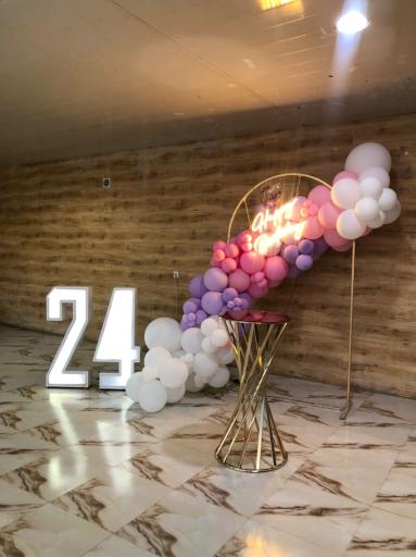 عکس بادکنک ارایی و تم تولد السا