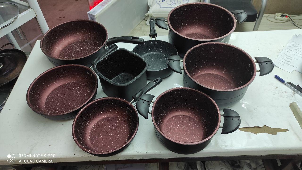 عکس بازسازی ظروف تفلون نوین