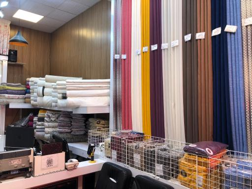 عکس گالری پرده و کاغذ دیواری آذین دکور