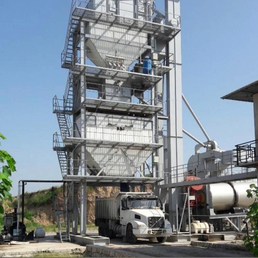 عکس کارخانه آسفالت ایوان مدائن ایرانیان