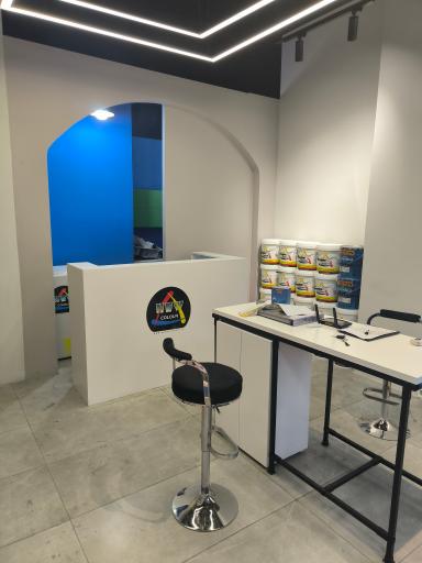 عکس مرکز ترکیب رنگ کامپیوتری پیگمنت 