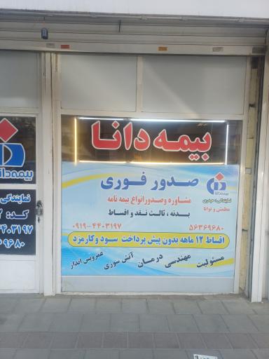 بیمه دانا نمایندگی حیدری